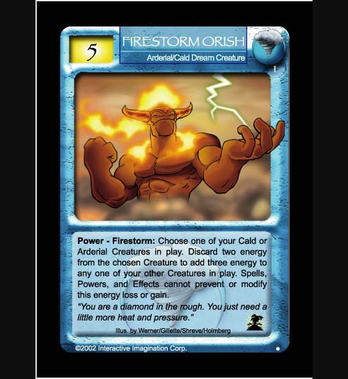 Firestorm Orish - Arderial - Foil